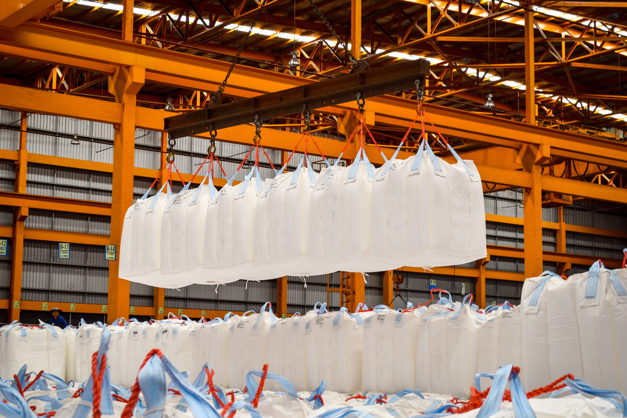 Bulk Bags in Warehouse